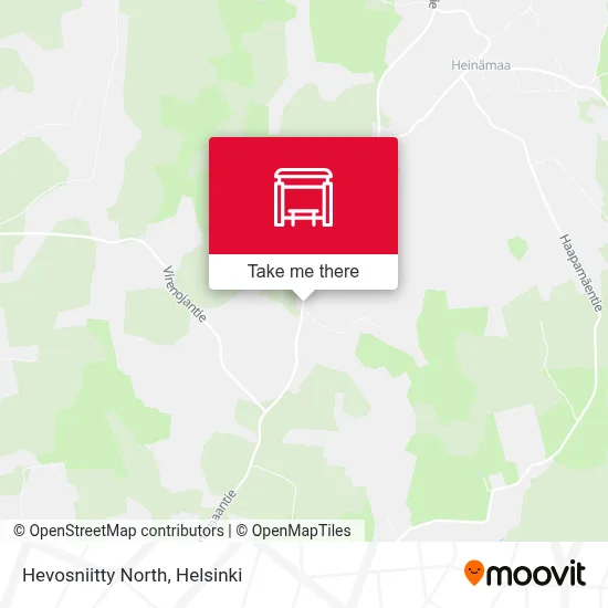 Hevosniitty North map