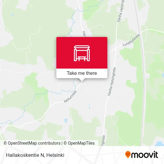 Hallakoskentie N map