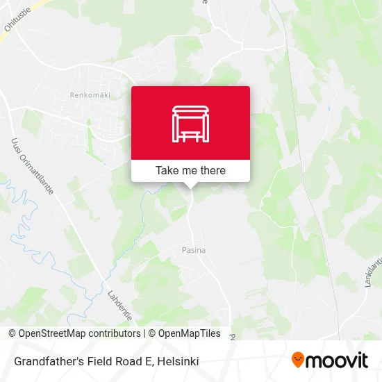 Grandfather's Field Road E map