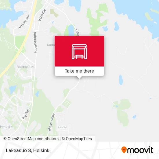 Lakeasuo S map