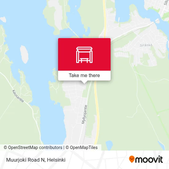 Muurjoki Road N map