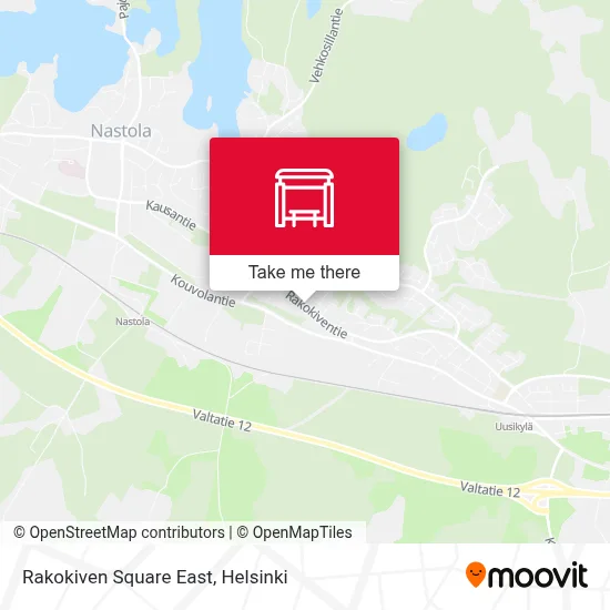 Rakokiven Square East map