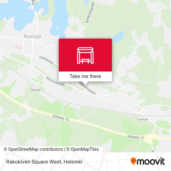 Rakokiven Square West map