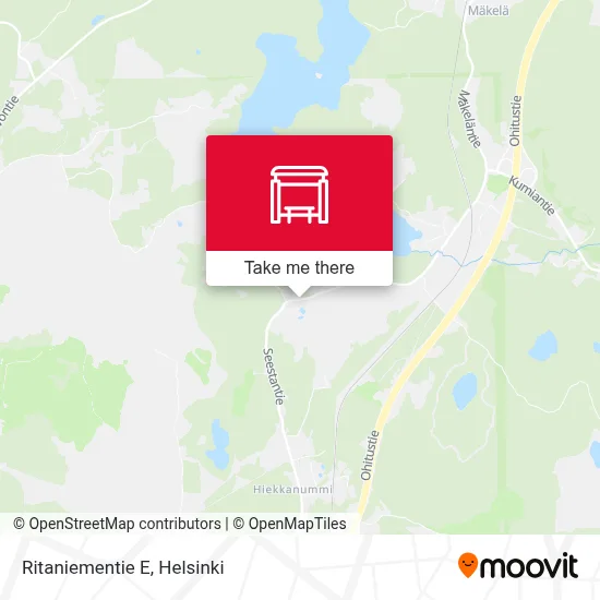 Ritaniementie E map