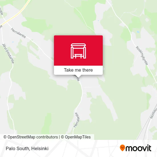 Palo South map