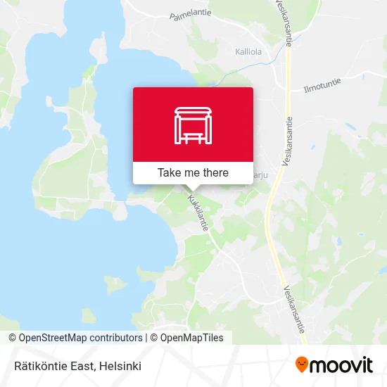 Rätiköntie East map