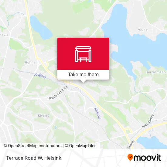 Terrace Road W map