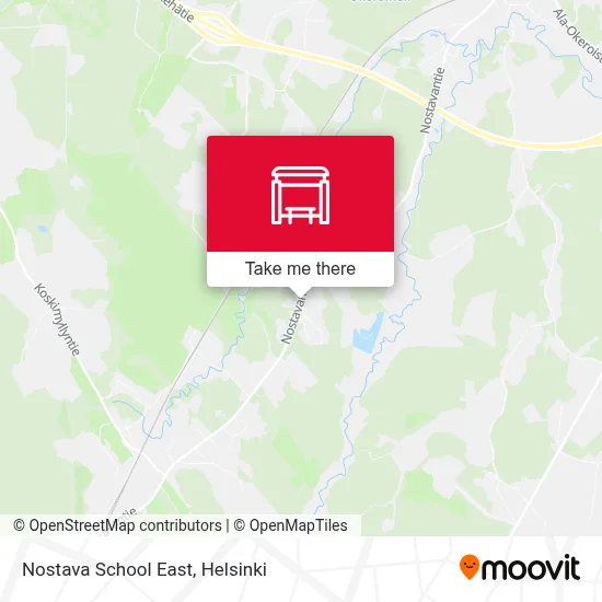 Nostava School East map