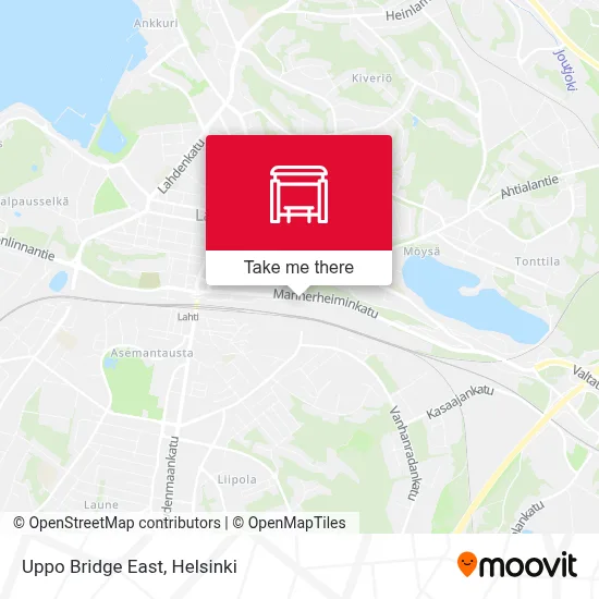 Uppo Bridge East map