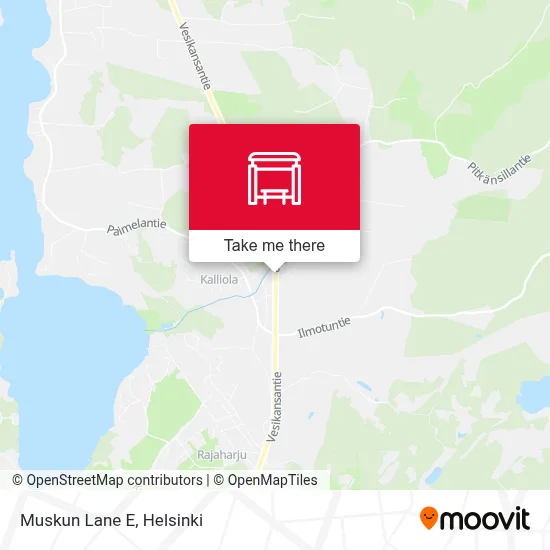 Muskunkuja East map