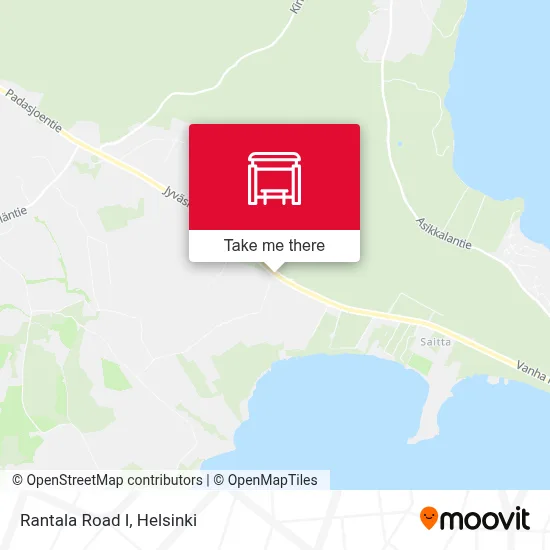 Rantala Road I map