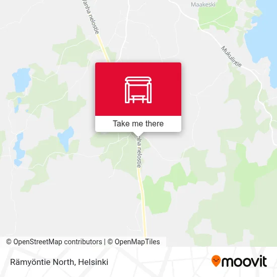 Rämyöntie North map