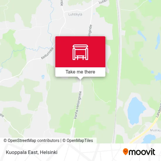 Kuoppala East map