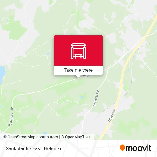 Sankolantie East map