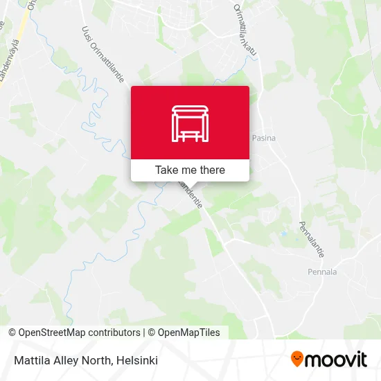 Mattila Alley North map