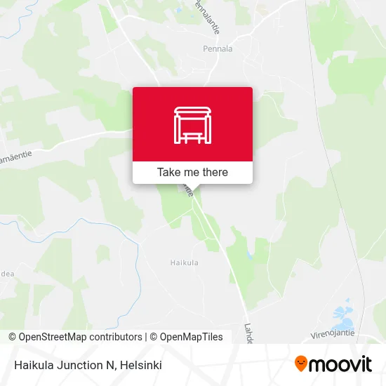 Haikula Junction N map