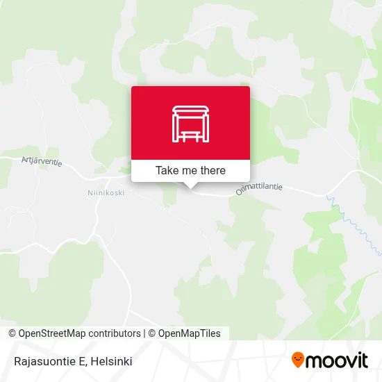 Rajasuontie E map