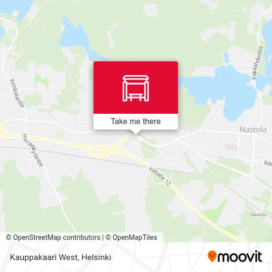 Kauppakaari West map