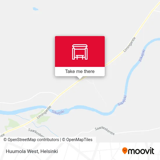 Huumola West map