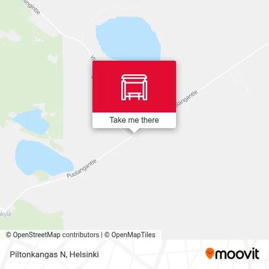 Piltonkangas N map