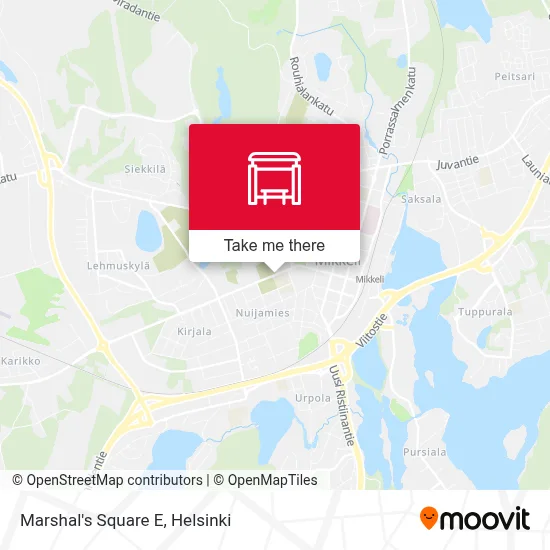 Marshal's Square E map