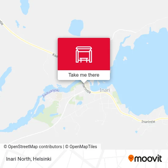 Inari North map