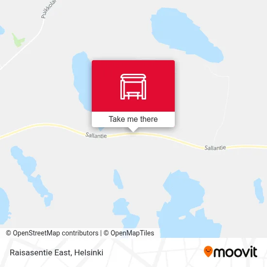 Raisasentie East map