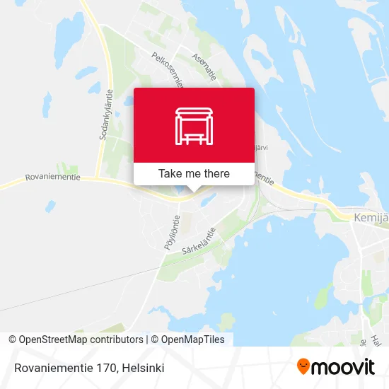 Rovaniementie 170 map