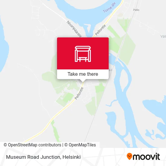 Museum Road Junction map