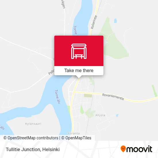 Tullitie Junction map