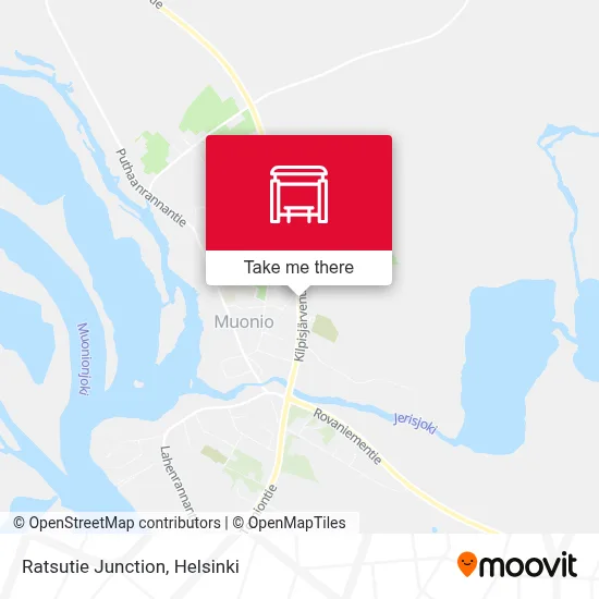 Ratsutie Junction map