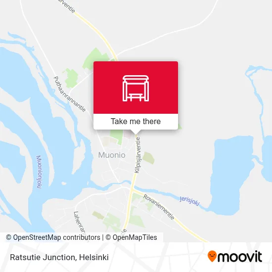 Ratsutie Junction map
