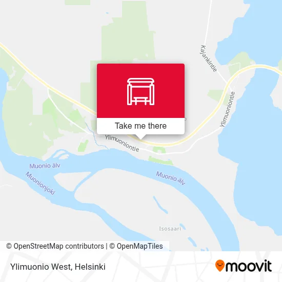 Ylimuonio West map
