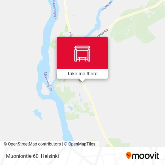 Muoniontie 60 map