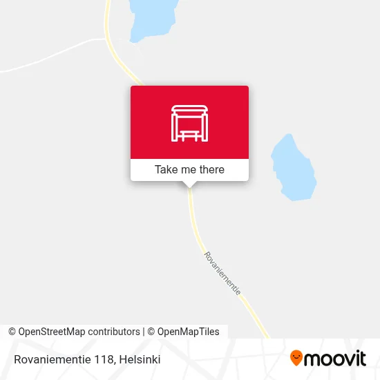 Rovaniementie 118 map
