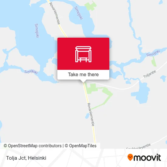 Tolja Jct map