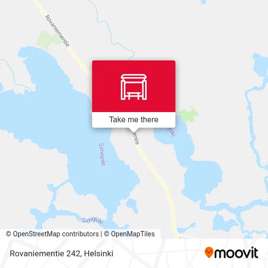 Rovaniementie 242 map