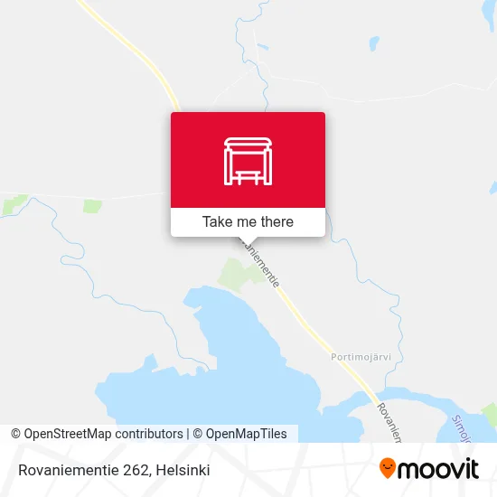 Rovaniementie 262 map