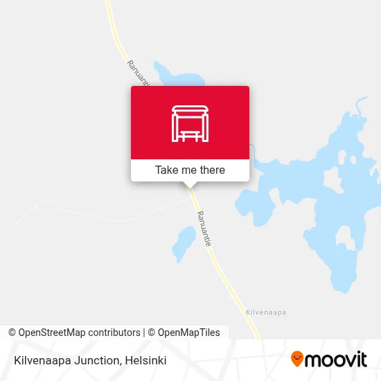 Kilvenaapa Junction map