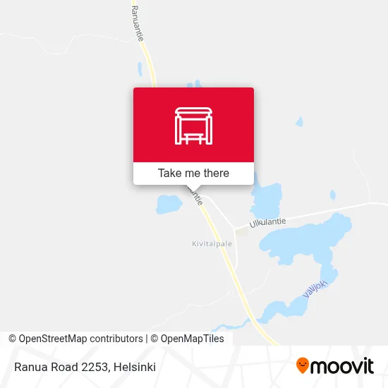 Ranua Road 2253 map