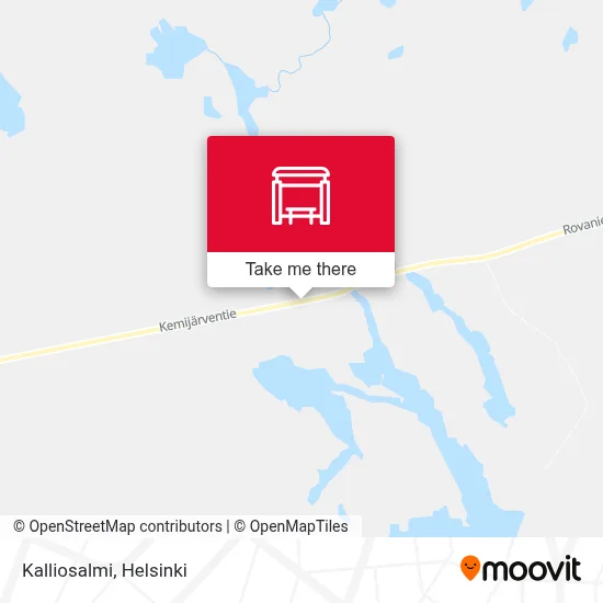 Kalliosalmi map