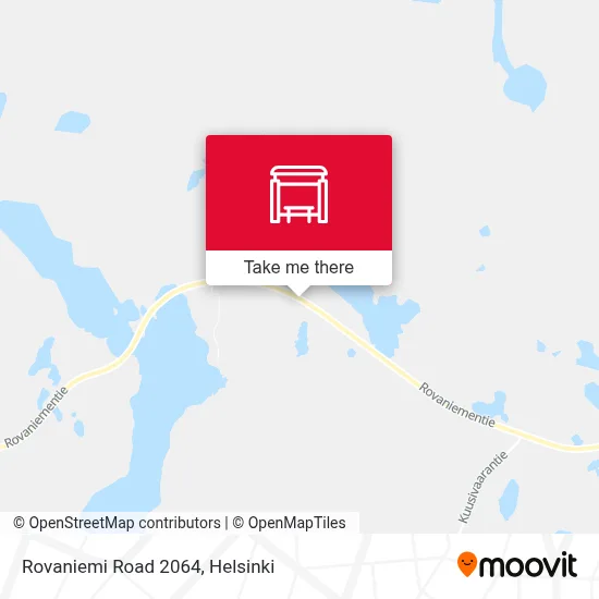 Rovaniemi Road 2064 map
