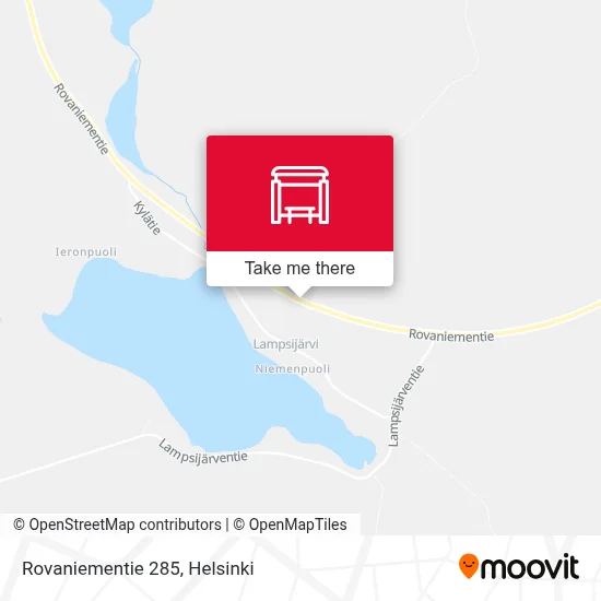 Rovaniementie 285 map