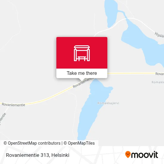 Rovaniementie 313 map