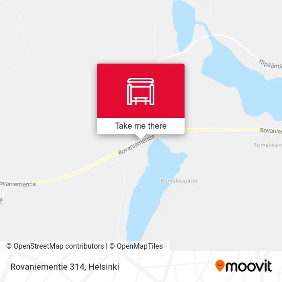 Rovaniementie 314 map