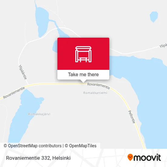 Rovaniementie 332 map