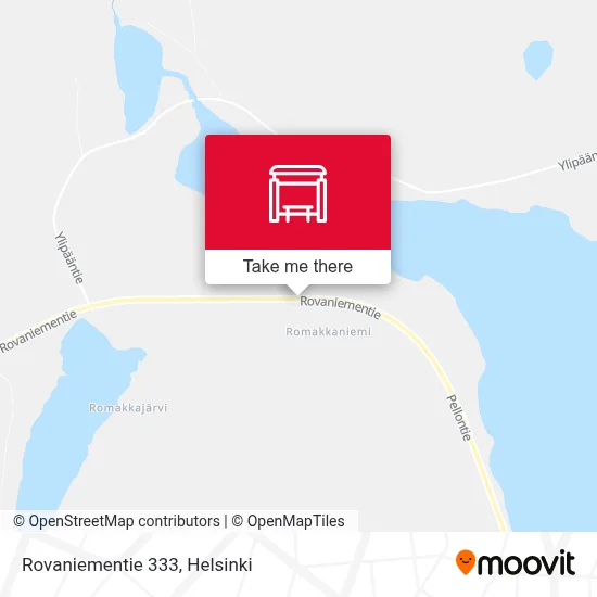 Rovaniementie 333 map