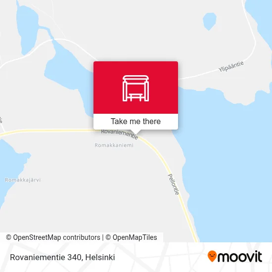 Rovaniementie 340 map