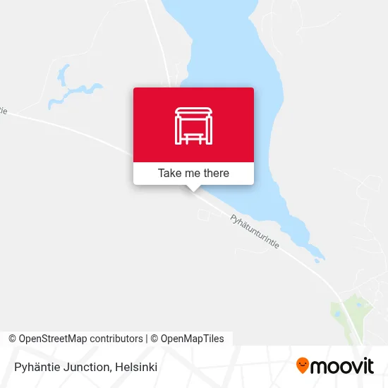 Pyhäntie Junction map