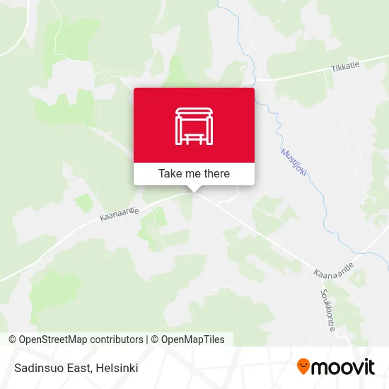 Sadinsuo East map